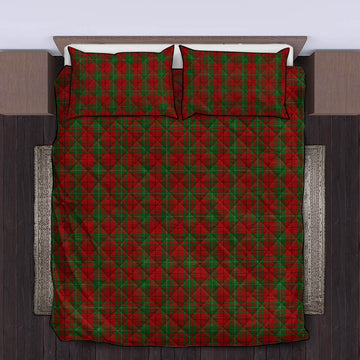 MacAulay (MacAuley) Tartan Quilt Bed Set