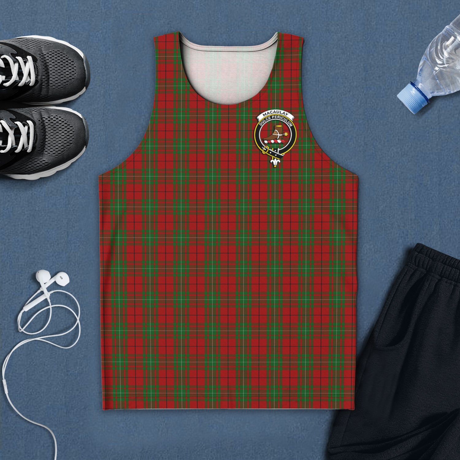 macaulay-tartan-mens-tank-top-with-family-crest