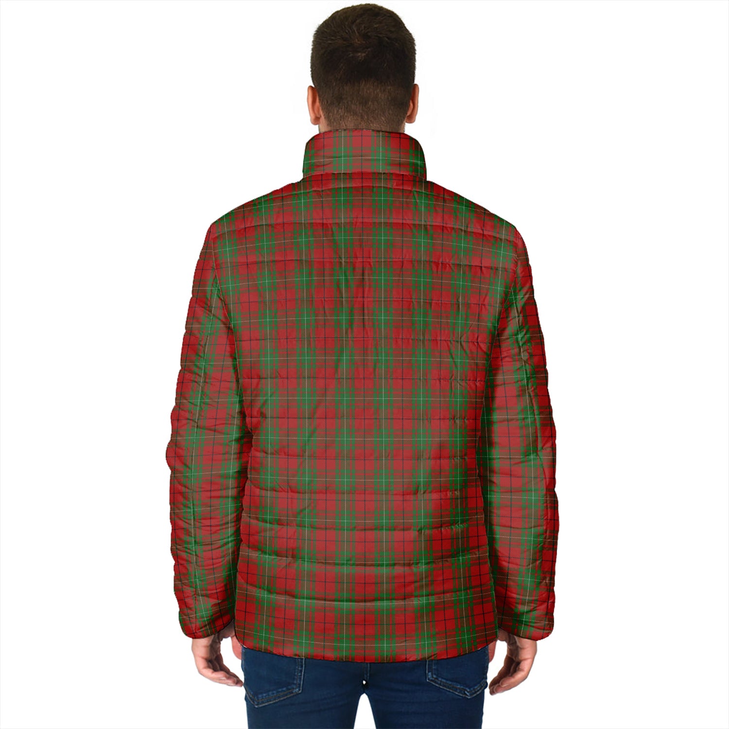 MacAulay (MacAuley) Tartan Padded Jacket with Family Crest - Tartan Vibes Clothing