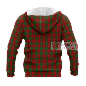 MacAulay (MacAuley) Tartan Knitted Hoodie with Family Crest DNA In Me Style