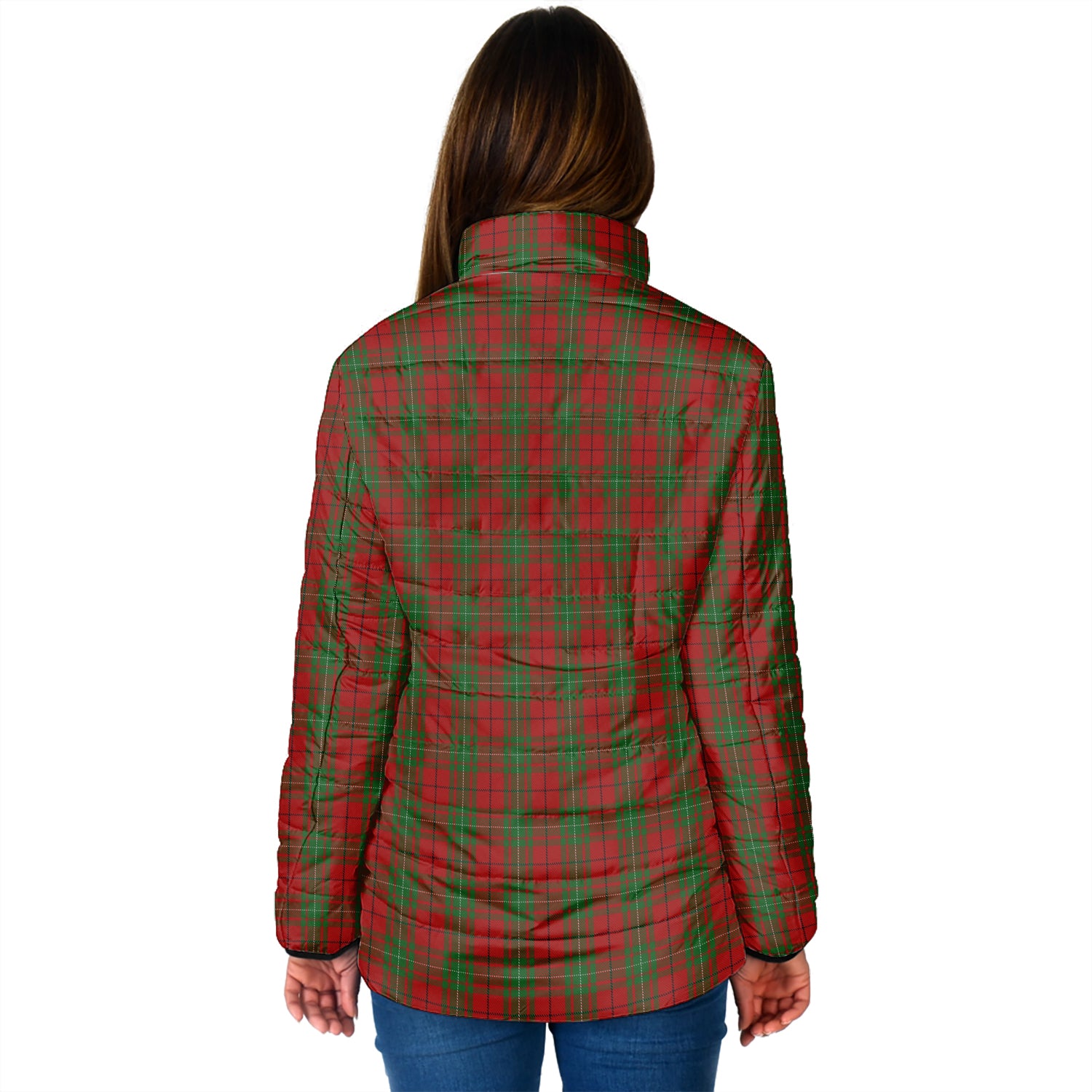 MacAulay (MacAuley) Tartan Padded Jacket with Family Crest - Tartan Vibes Clothing