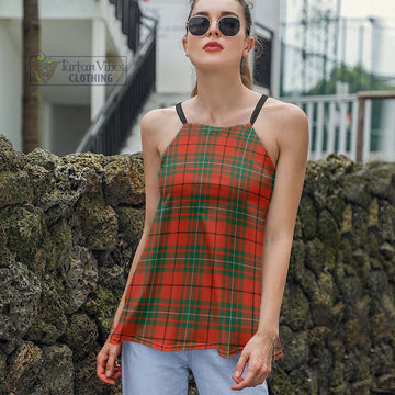 MacAulay Ancient Tartan Loose Halter Neck Camisole