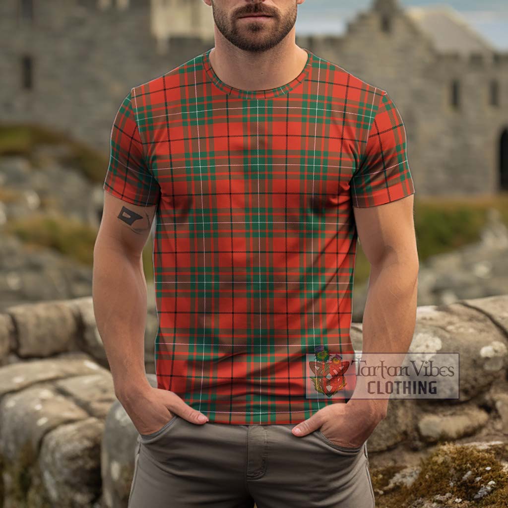 MacAulay Ancient Tartan Cotton T-Shirt Men's Shirt - Tartanvibesclothing Shop