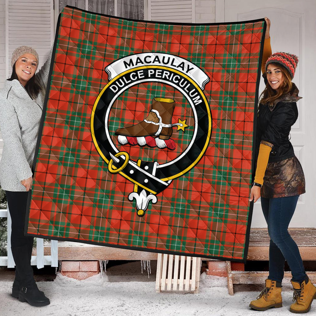 macaulay-ancient-tartan-quilt-with-family-crest