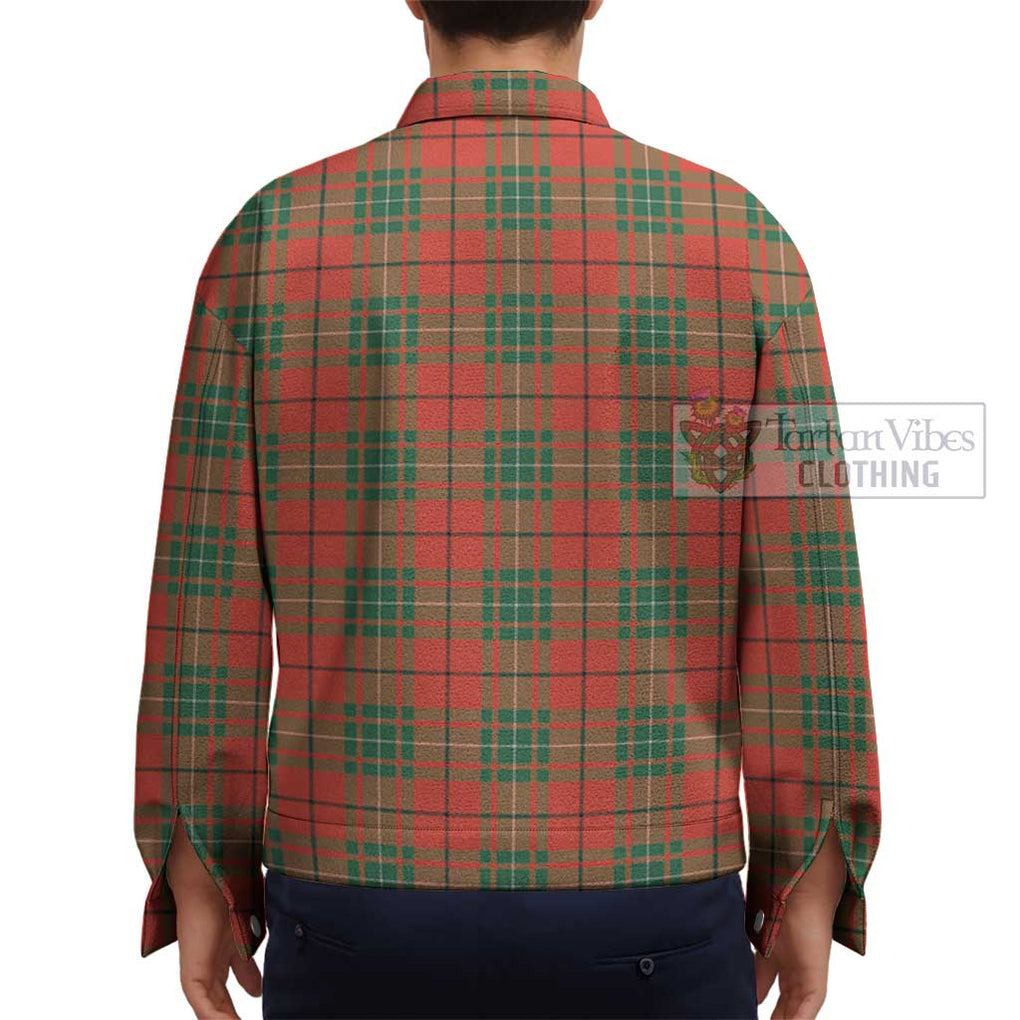 MacAulay Ancient Tartan Unisex Lapel Cotton Jacket - Tartan Vibes Clothing