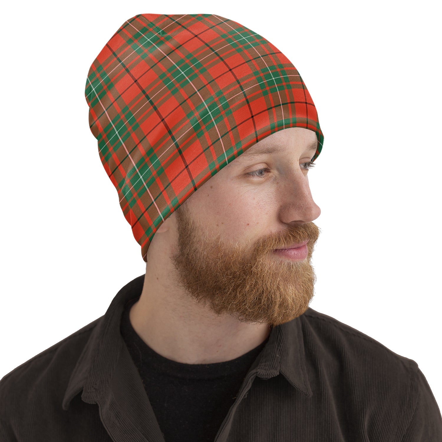 MacAulay Ancient Tartan Beanies Hat - Tartan Vibes Clothing