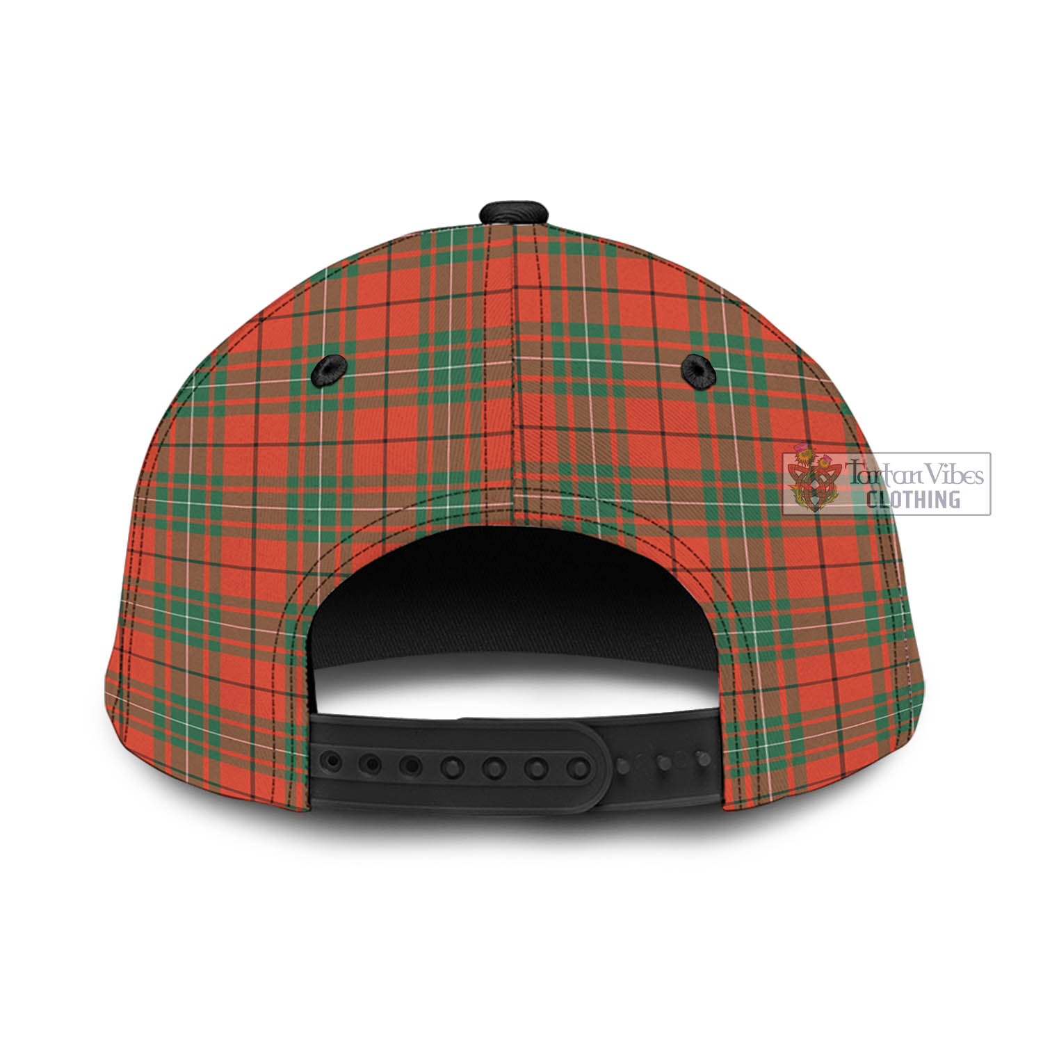 Tartan Vibes Clothing MacAulay Ancient Tartan Classic Cap with Family Crest In Me Style