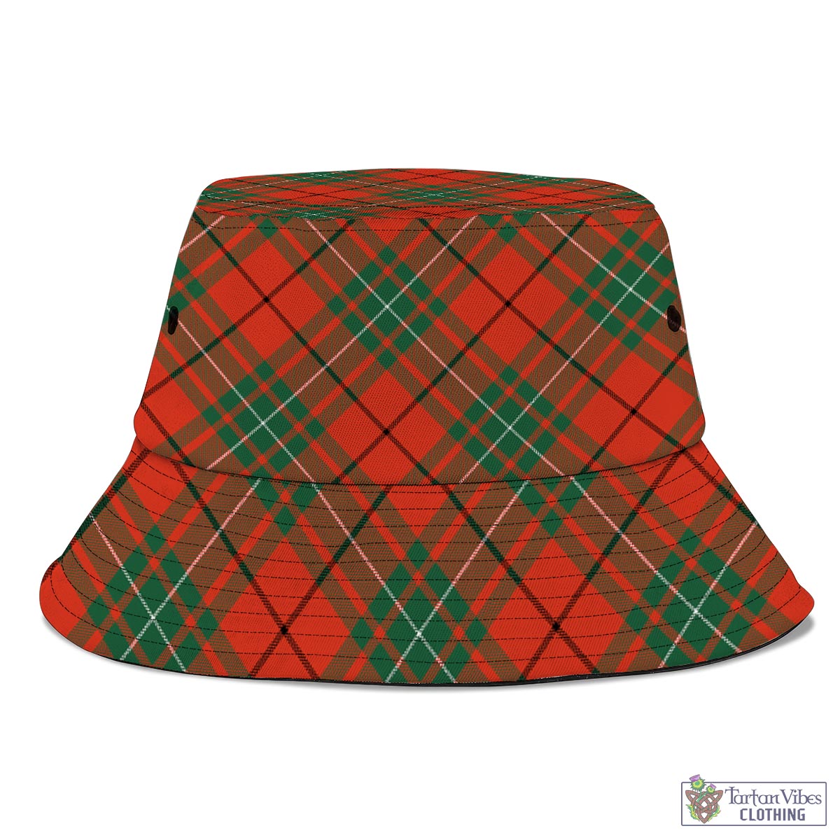 Tartan Vibes Clothing MacAulay Ancient Tartan Bucket Hat