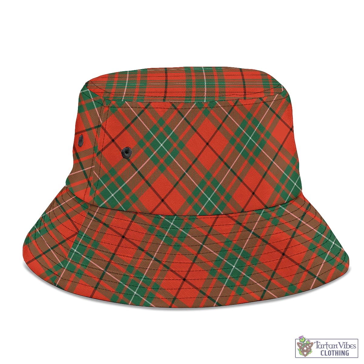 Tartan Vibes Clothing MacAulay Ancient Tartan Bucket Hat