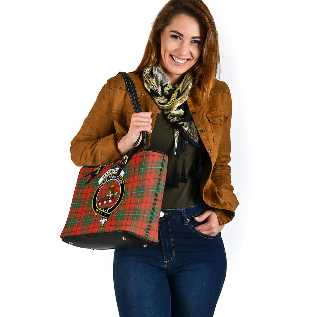 macaulay-ancient-tartan-leather-tote-bag-with-family-crest