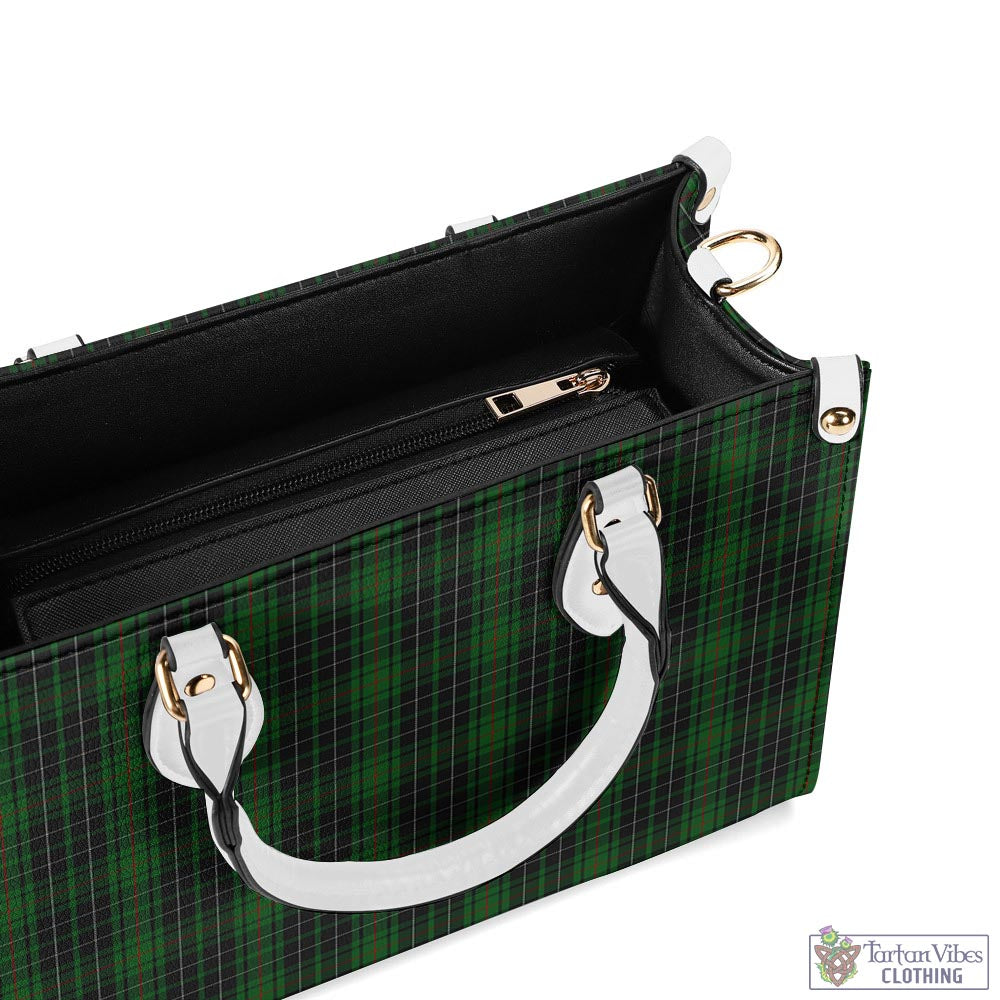 Tartan Vibes Clothing MacAulay Hunting Tartan Luxury Leather Handbags