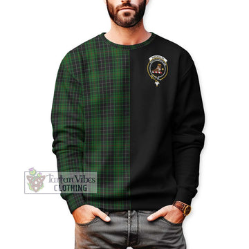 MacAulay Hunting Tartan Sweatshirt with Family Crest and Half Of Me Style