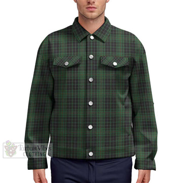 MacAulay Hunting Tartan Unisex Lapel Cotton Jacket