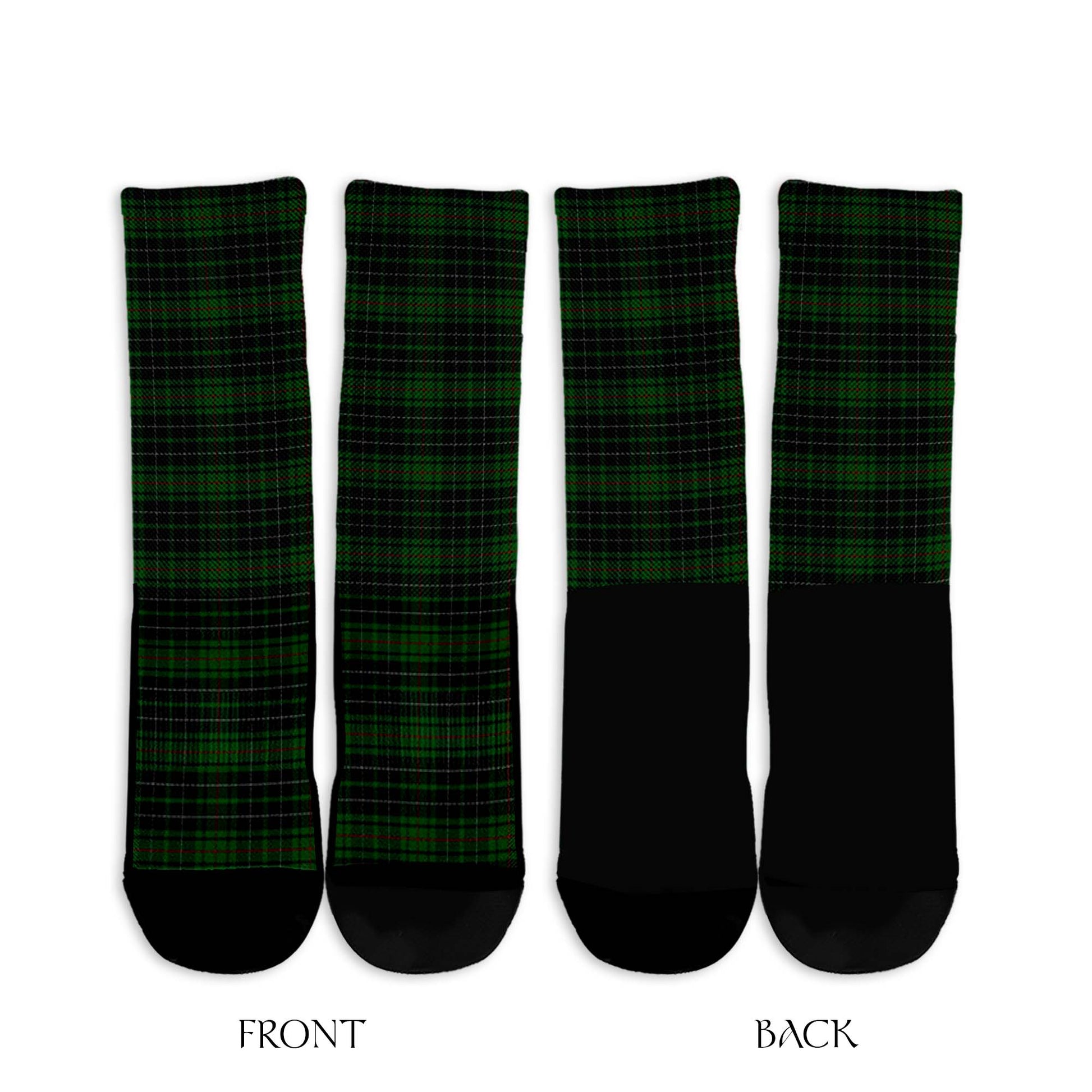 MacAulay Hunting Tartan Crew Socks - Tartanvibesclothing