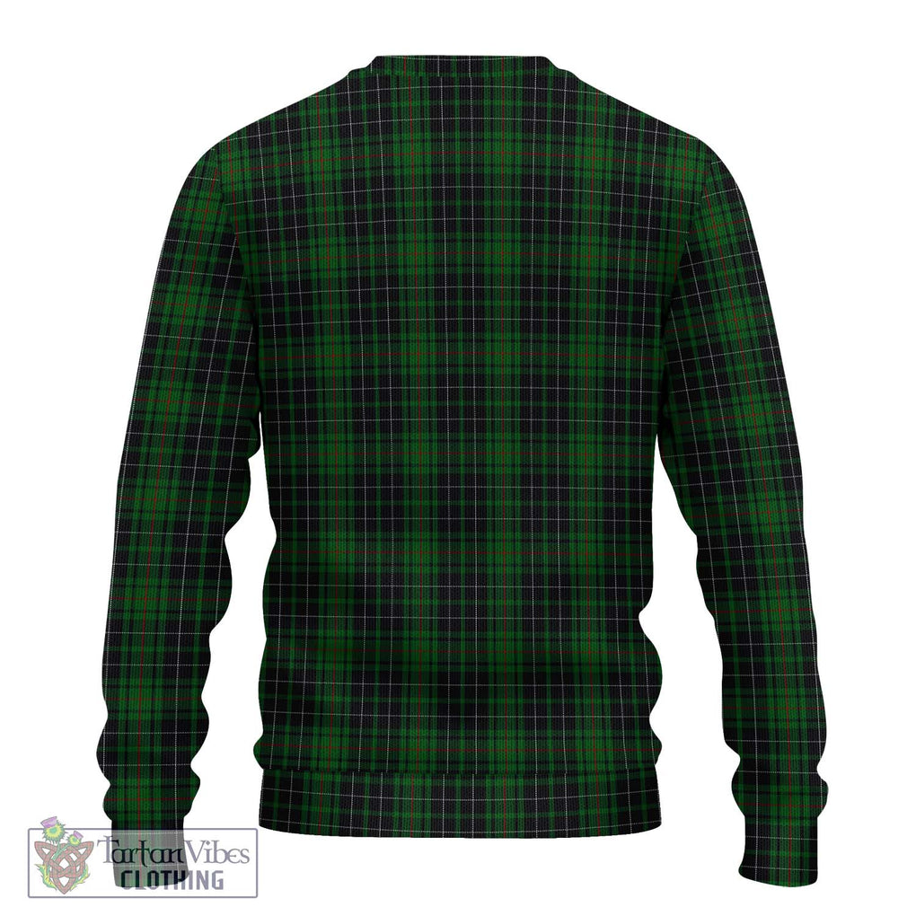 MacAulay Hunting Tartan Knitted Sweater with Family Crest DNA In Me Style - Tartanvibesclothing Shop