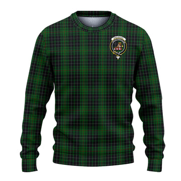 MacAulay Hunting Tartan Ugly Sweater with Family Crest