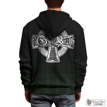 MacAulay Hunting Tartan Hoodie Featuring Alba Gu Brath Family Crest Celtic Inspired