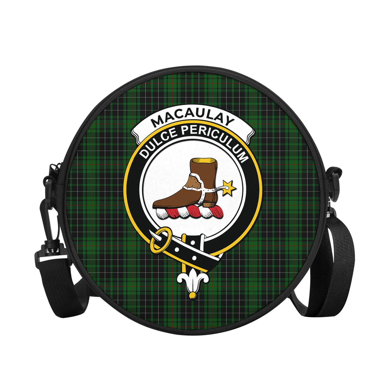 macaulay-hunting-tartan-round-satchel-bags-with-family-crest