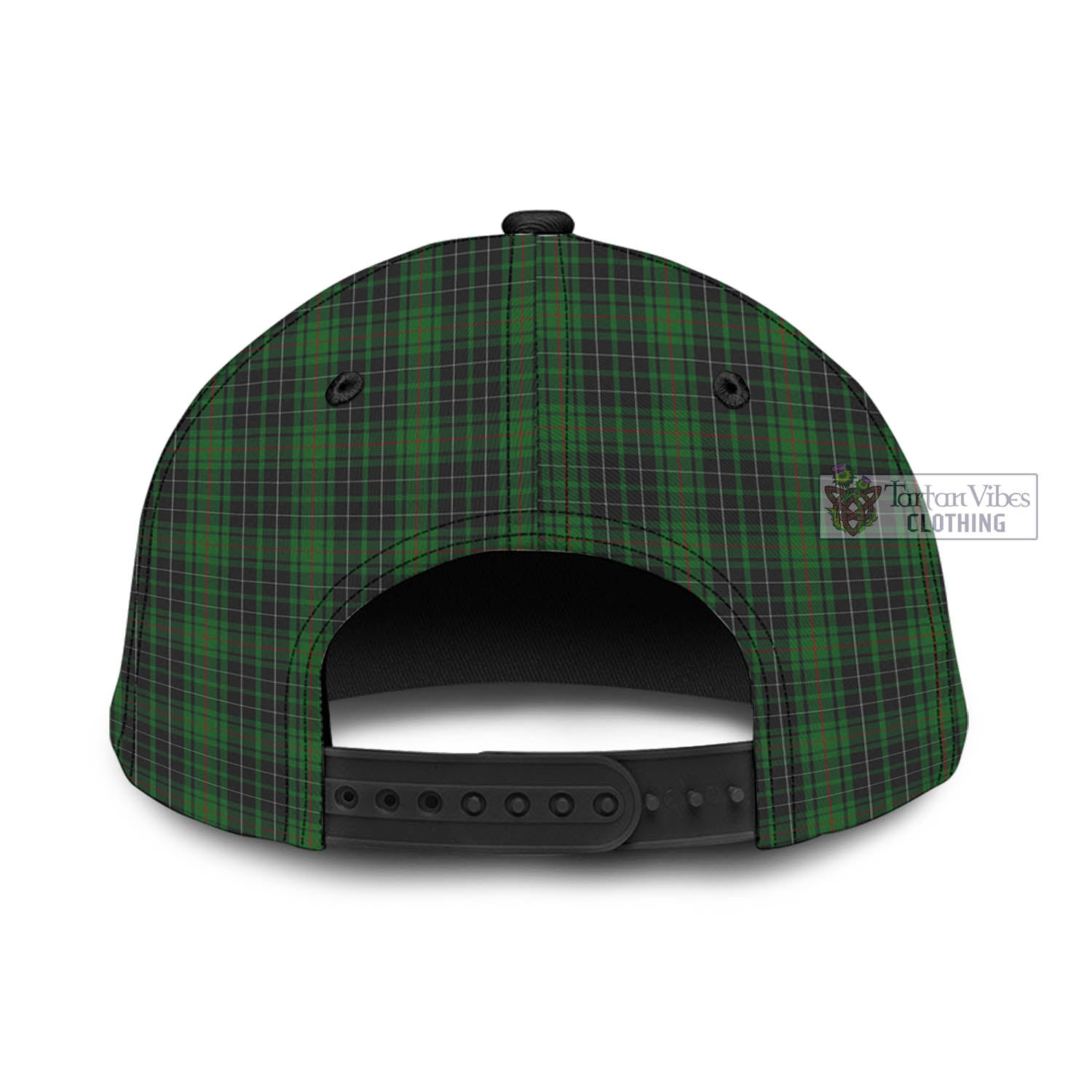 Tartan Vibes Clothing MacAulay Hunting Tartan Classic Cap with Family Crest In Me Style