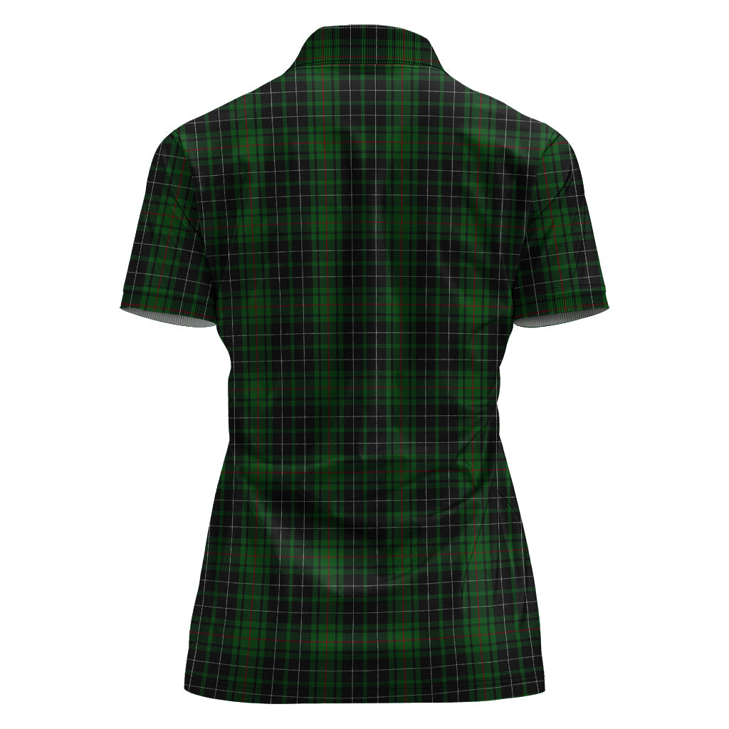 MacAulay Hunting Tartan Polo Shirt For Women - Tartan Vibes Clothing