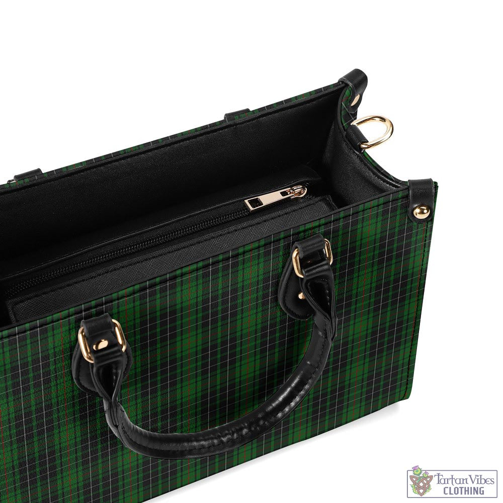 Tartan Vibes Clothing MacAulay Hunting Tartan Luxury Leather Handbags