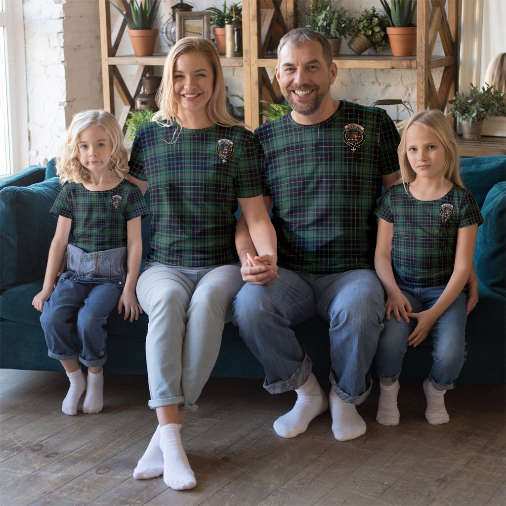 MacAulay Hunting Ancient Tartan T-Shirt with Family Crest Kid's Shirt - Tartan Vibes Clothing