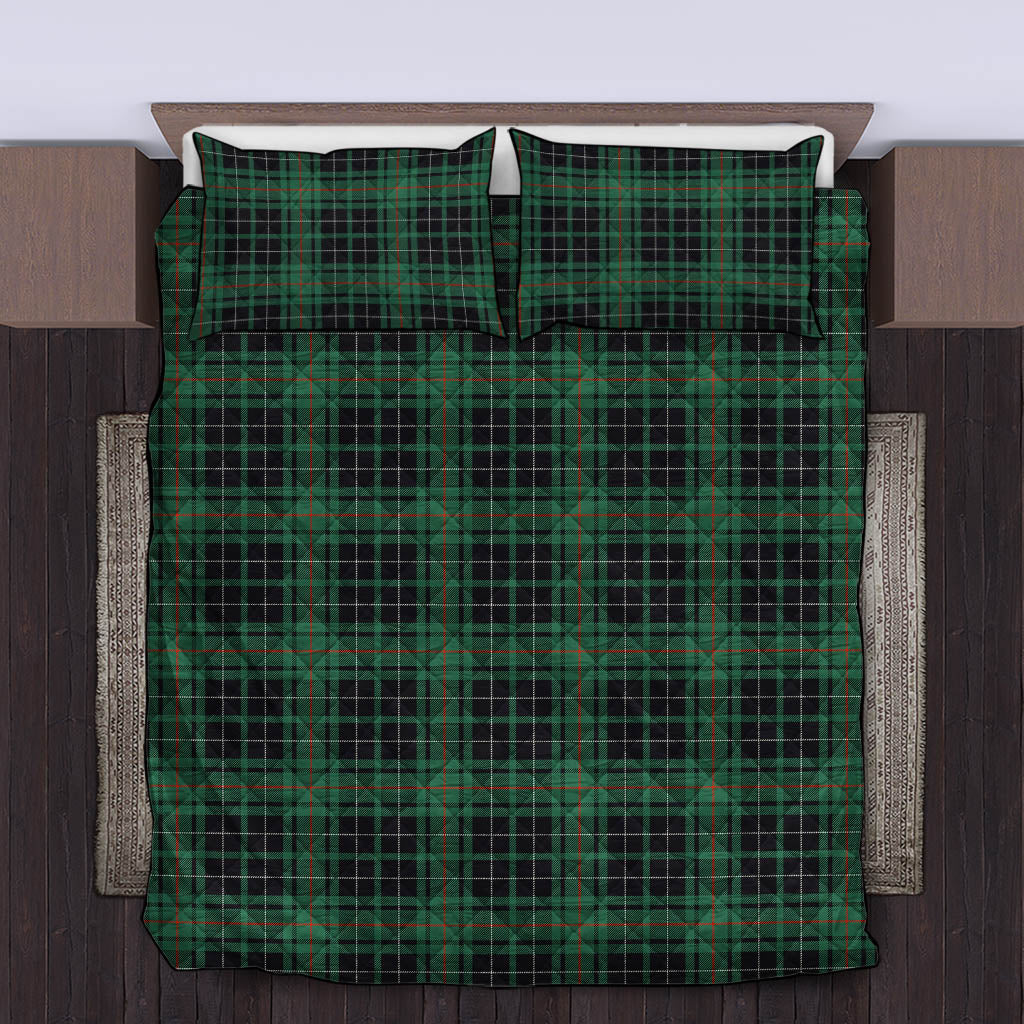 MacAulay Hunting Ancient Tartan Quilt Bed Set - Tartanvibesclothing