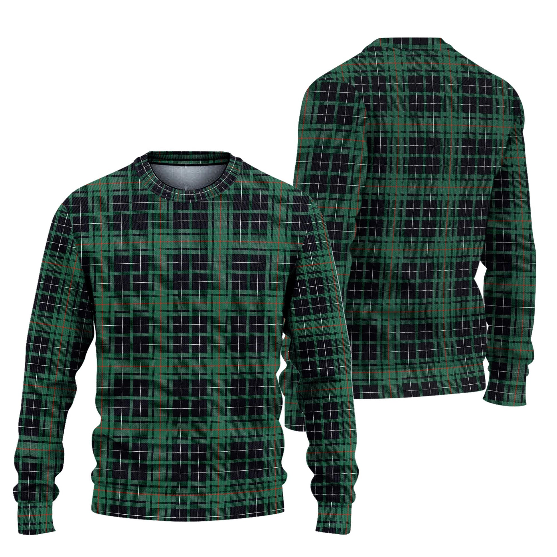 MacAulay Hunting Ancient Tartan Knitted Sweater Unisex - Tartanvibesclothing