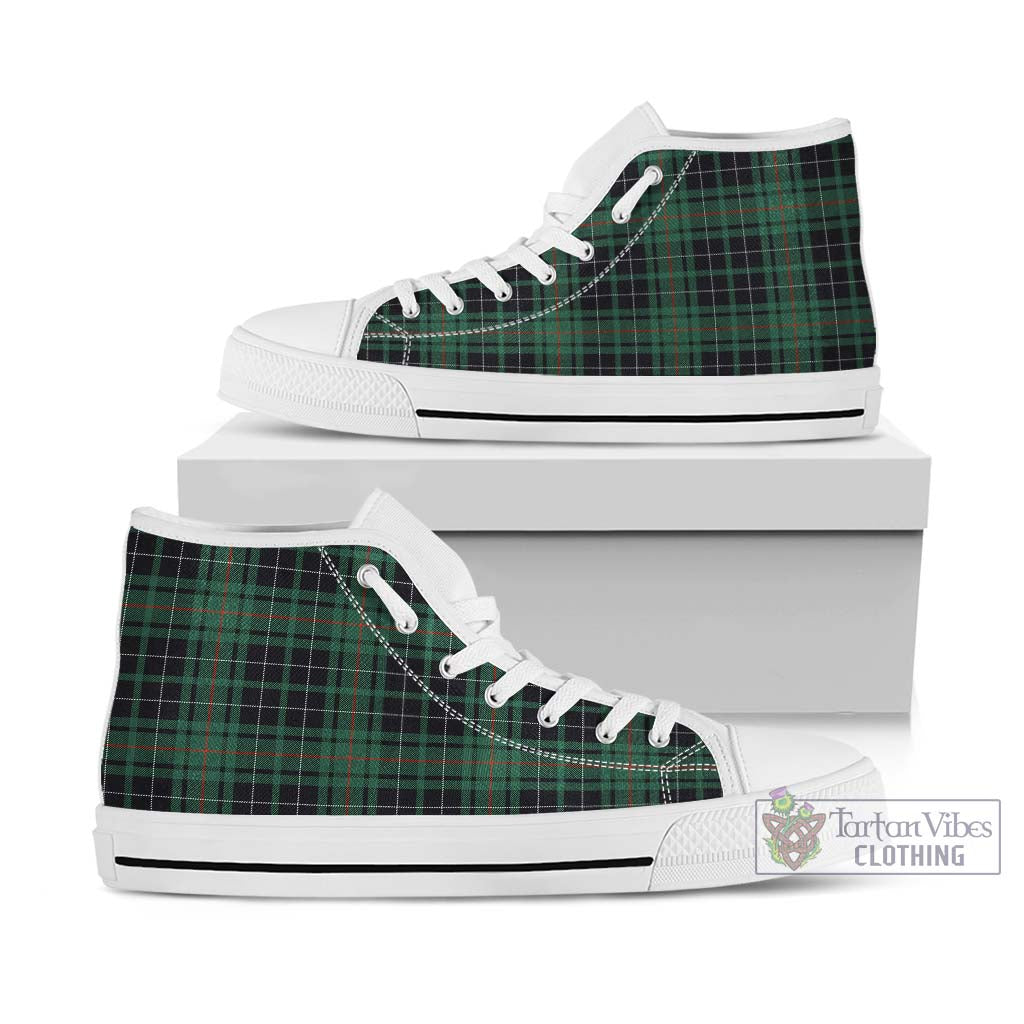 Tartan Vibes Clothing MacAulay Hunting Ancient Tartan High Top Shoes