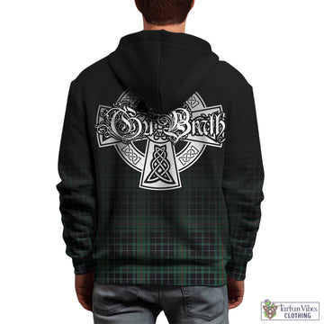 MacAulay Hunting Ancient Tartan Hoodie Featuring Alba Gu Brath Family Crest Celtic Inspired