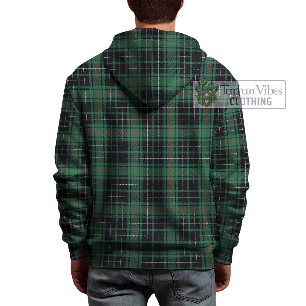 Tartan Vibes Clothing MacAulay Hunting Ancient Tartan Hoodie with Family Crest DNA In Me Style