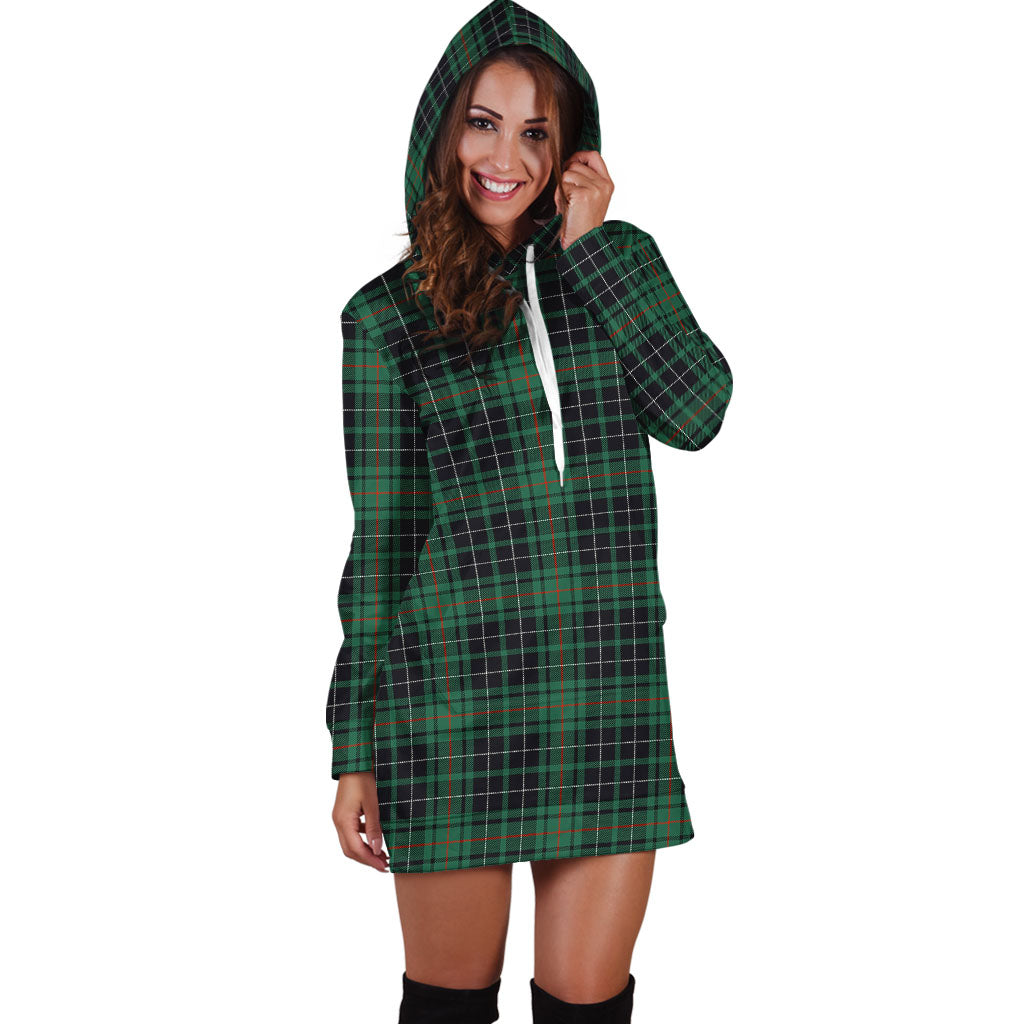 MacAulay Hunting Ancient Tartan Hoodie Dress - Tartanvibesclothing