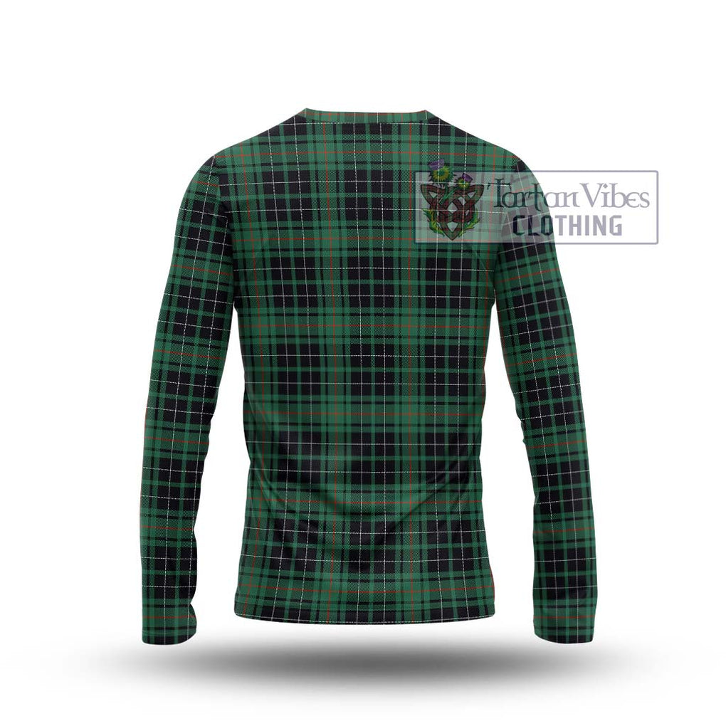 MacAulay Hunting Ancient Tartan Long Sleeve T-Shirt with Family Crest DNA In Me Style - Tartanvibesclothing Shop