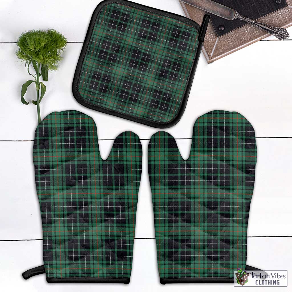 Tartan Vibes Clothing MacAulay Hunting Ancient Tartan Combo Oven Mitt & Pot-Holder