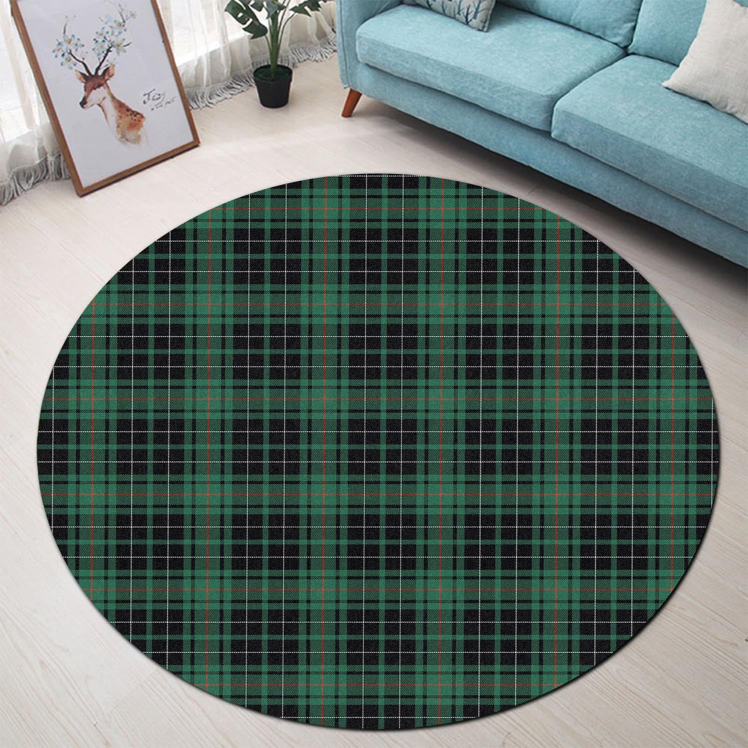 macaulay-hunting-ancient-tartan-round-rug