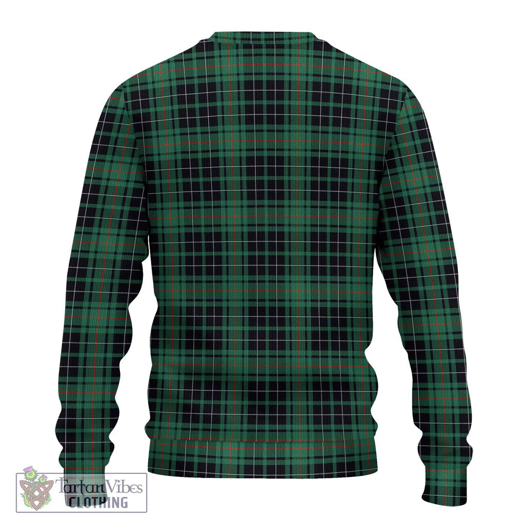 MacAulay Hunting Ancient Tartan Knitted Sweater with Family Crest DNA In Me Style - Tartanvibesclothing Shop