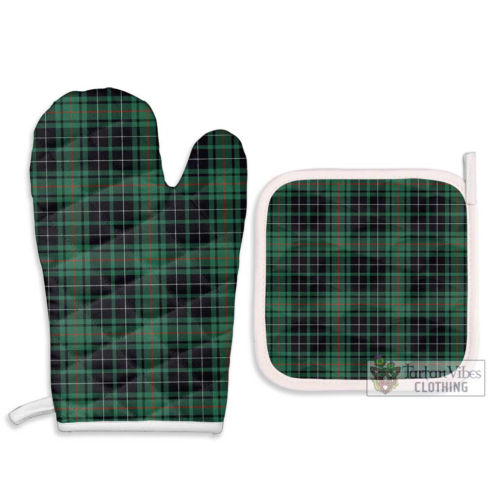 Tartan Vibes Clothing MacAulay Hunting Ancient Tartan Combo Oven Mitt & Pot-Holder