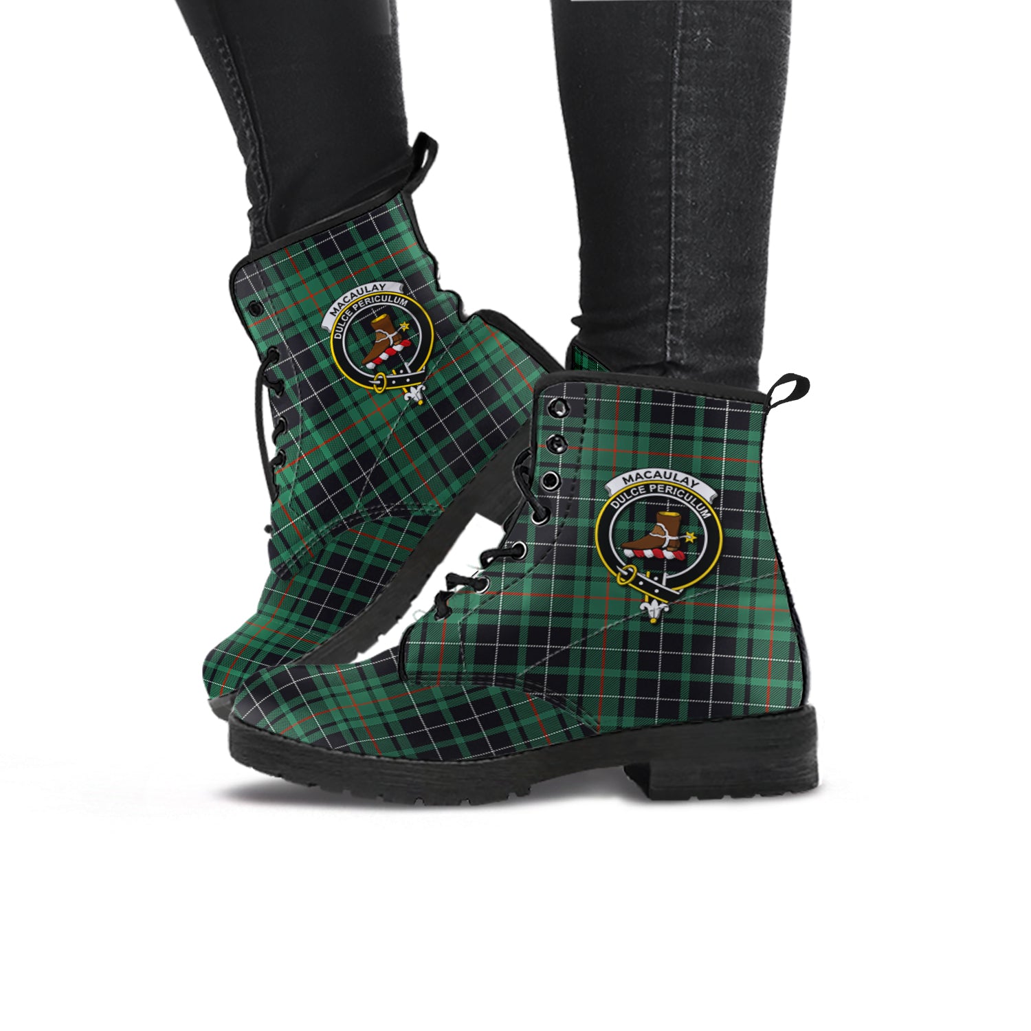 macaulay-hunting-ancient-tartan-leather-boots-with-family-crest