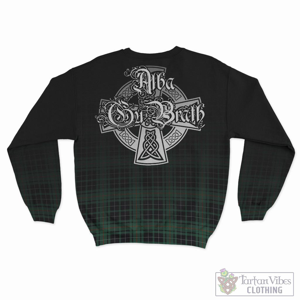 Tartan Vibes Clothing MacAulay Hunting Ancient Tartan Sweatshirt Featuring Alba Gu Brath Family Crest Celtic Inspired