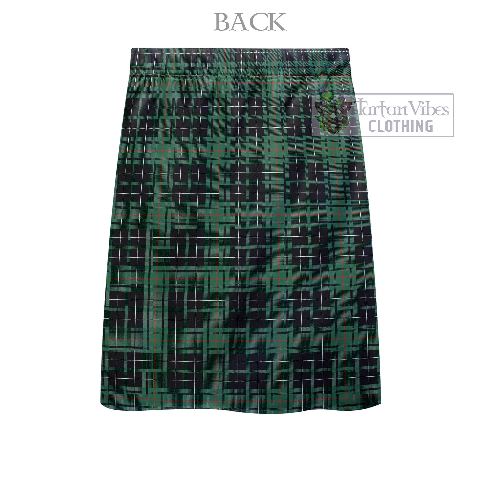 Tartan Vibes Clothing MacAulay Hunting Ancient Tartan Men's Pleated Skirt - Fashion Casual Retro Scottish Style