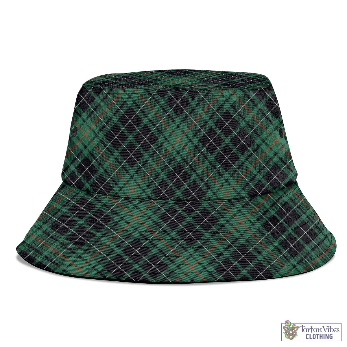 Tartan Vibes Clothing MacAulay Hunting Ancient Tartan Bucket Hat