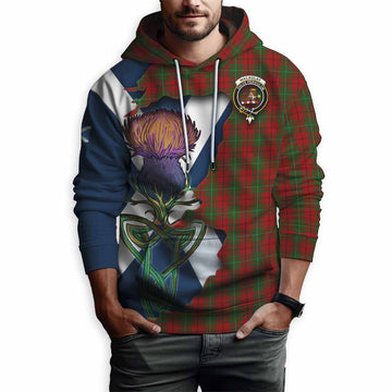 MacAulay (MacAuley) Tartan Family Crest Hoodie Scottish Thistle Celtic Inspired Pullover Hoodie - Tartan Vibes Clothing