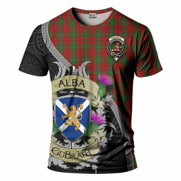 MacAulay (MacAuley) Tartan Family Crest T-Shirt Lion Rampant Royal Thistle Shield Celtic Inspired Kid's Shirt - Tartan Vibes Clothing