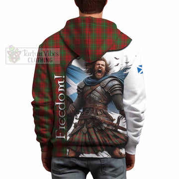 MacAulay (MacAuley) Crest Tartan Hoodie Inspired by the Freedom of Scottish Warrior