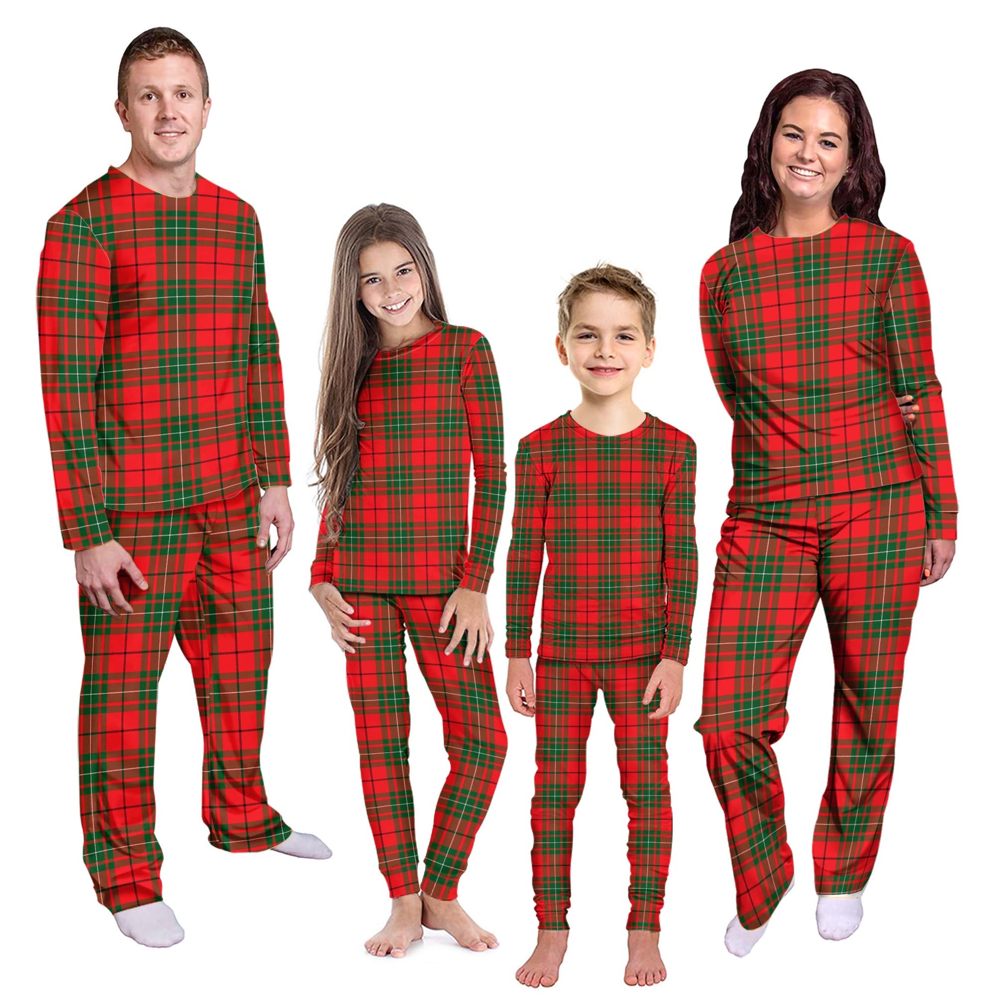 MacAulay Modern Tartan Pajamas Family Set Kid - Tartan Vibes Clothing