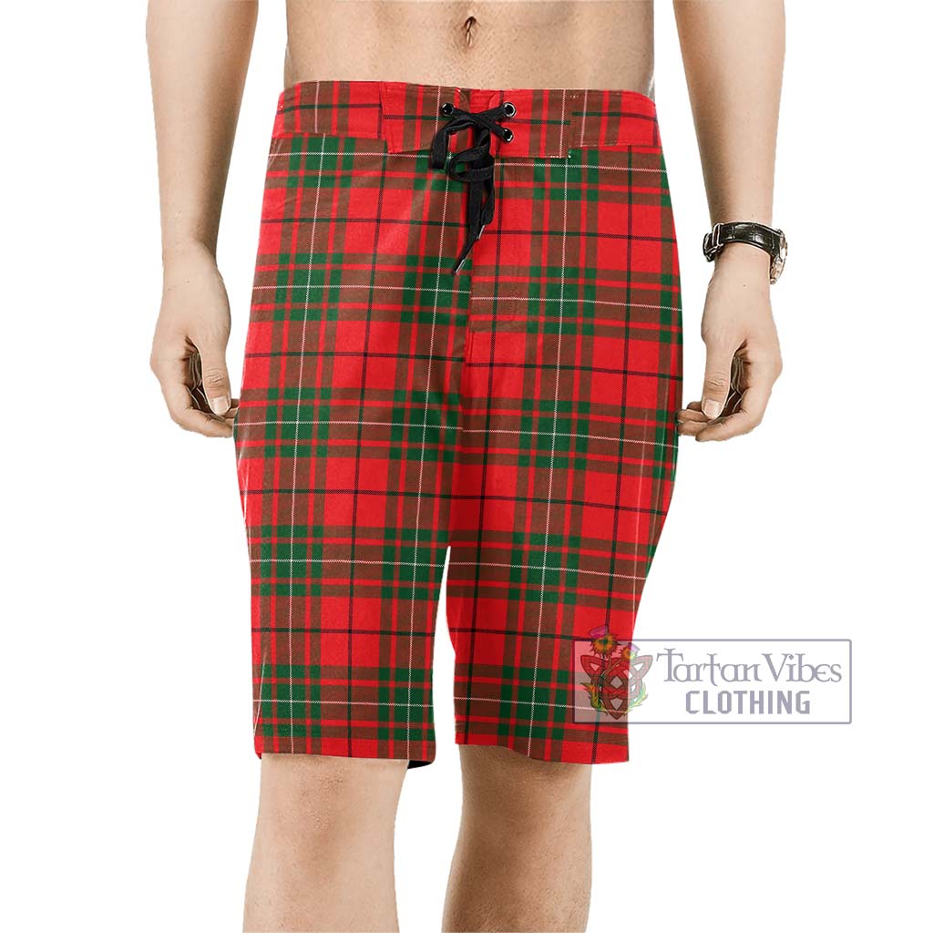 MacAulay Modern Tartan Men's Board Shorts Men - Tartan Vibes Clothing