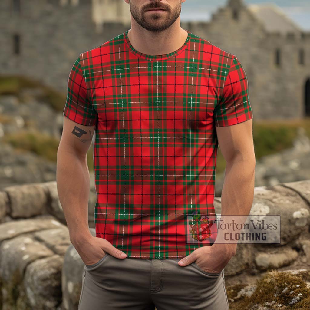 MacAulay Modern Tartan Cotton T-Shirt Men's Shirt - Tartanvibesclothing Shop