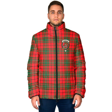 MacAulay Modern Tartan Padded Jacket with Family Crest