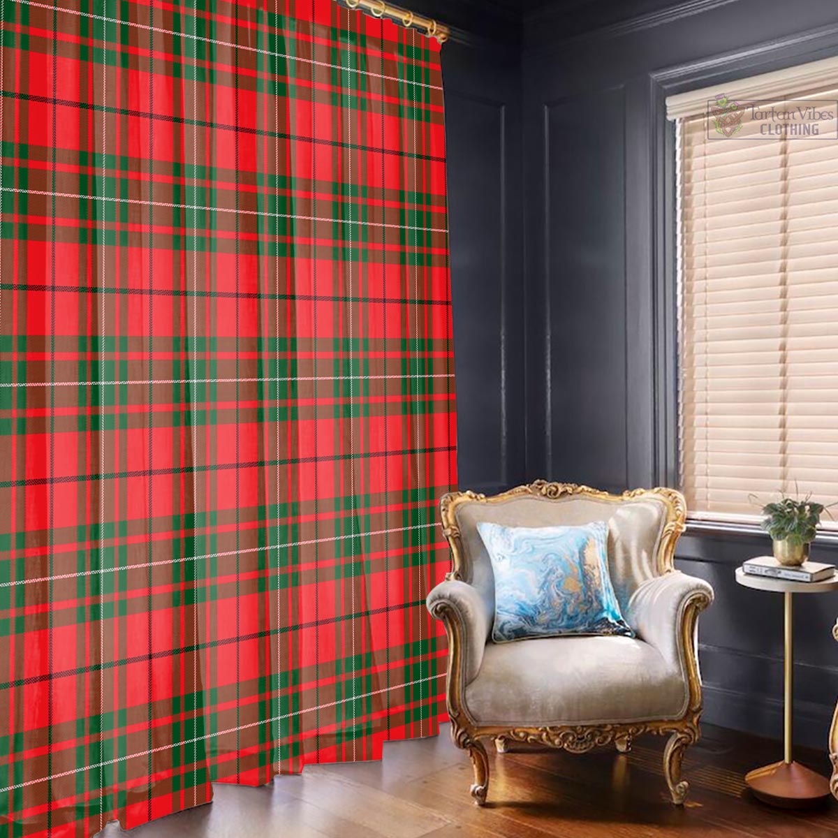 MacAulay Modern Tartan Window Curtain