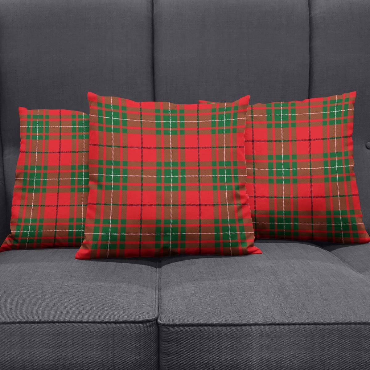 MacAulay Modern Tartan Pillow Cover - Tartanvibesclothing